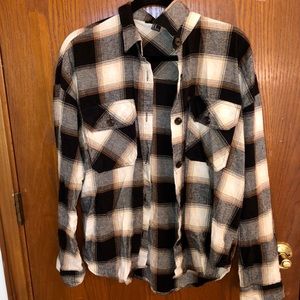 Forever 21 Cute Button-down Flannel